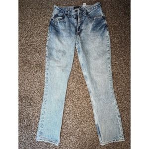 Abercrombie & Fitch Jeans Womens 24/0 The Mom High Rise Curve Love Acid Wash